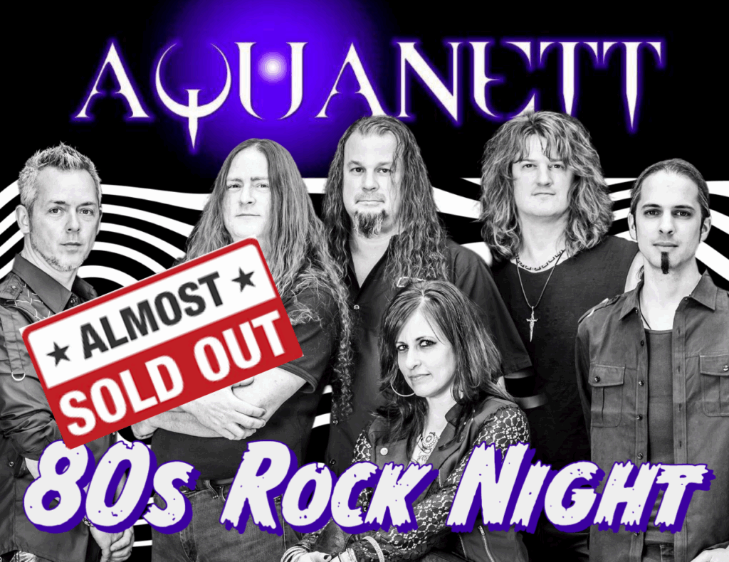 Aquanett - 80s Rock- Almost SOLD OUT