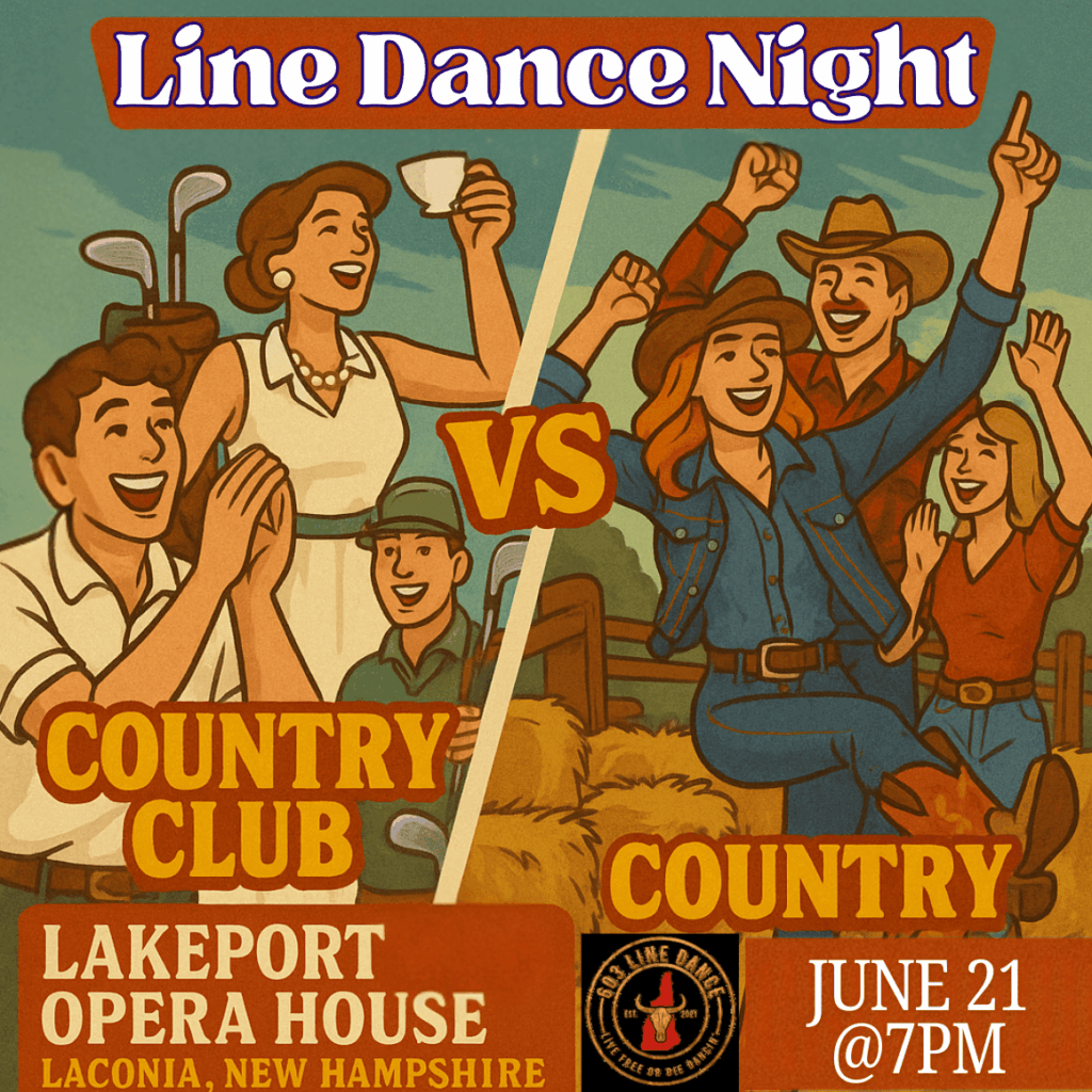 Line Dance • Country vs Country Club Theme